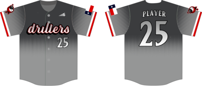 DFW Drillers Custom HexaFlex Baseball Jersey Design #J2F