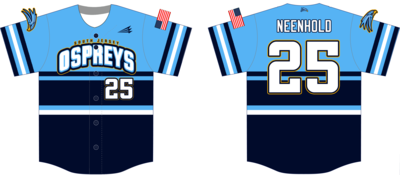 South Jersey Ospreys Custom HexaFlex Baseball Jersey #J10