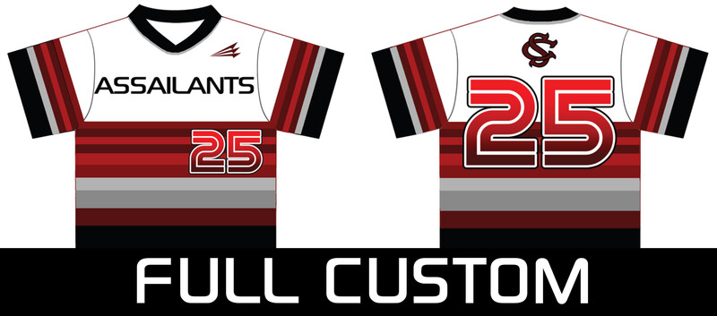SC Assailants Baseball Custom Jersey Throwback #3b