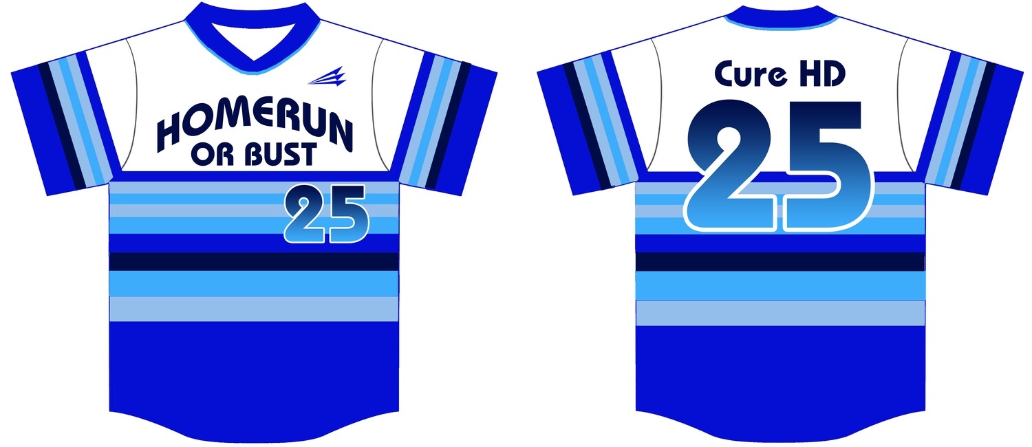 Homerun or Bust Custom Baseball Jersey #2G