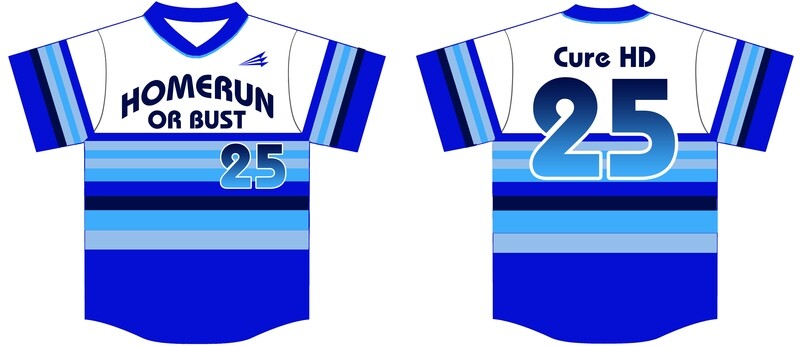 Homerun or Bust Custom Baseball Jersey #2G