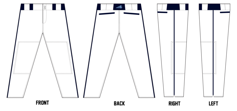 Michigan Dawgs Stacheman Elite Custom Long Baseball Pants #BP3D