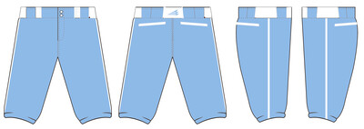 Michigan Dawgs Stacheman Elite Custom Knicker Baseball Pants #BP4D