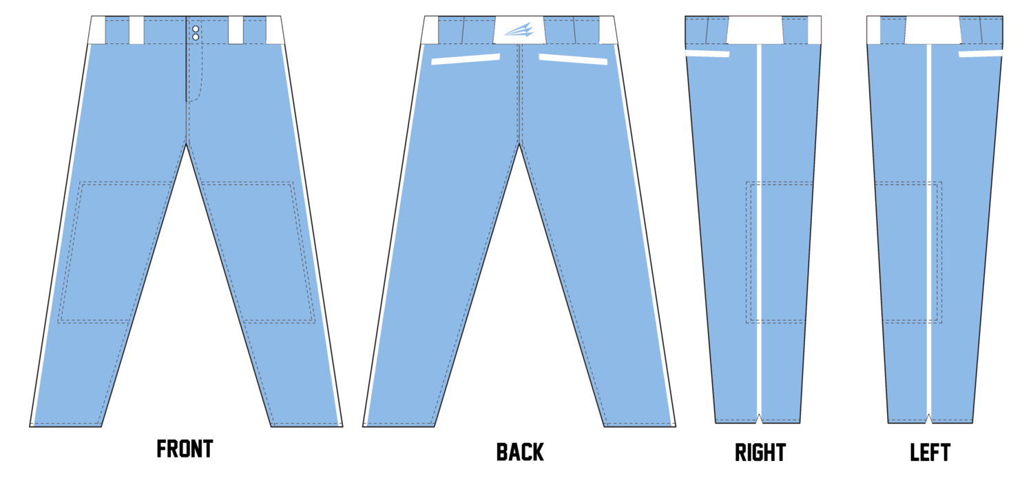 Michigan Dawgs Stacheman Elite Custom Long Baseball Pants #BP4C