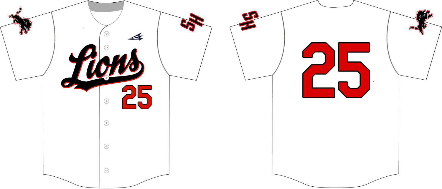 Senath-Hornersville Lions Custom HexaFlex Baseball Jersey #J5B