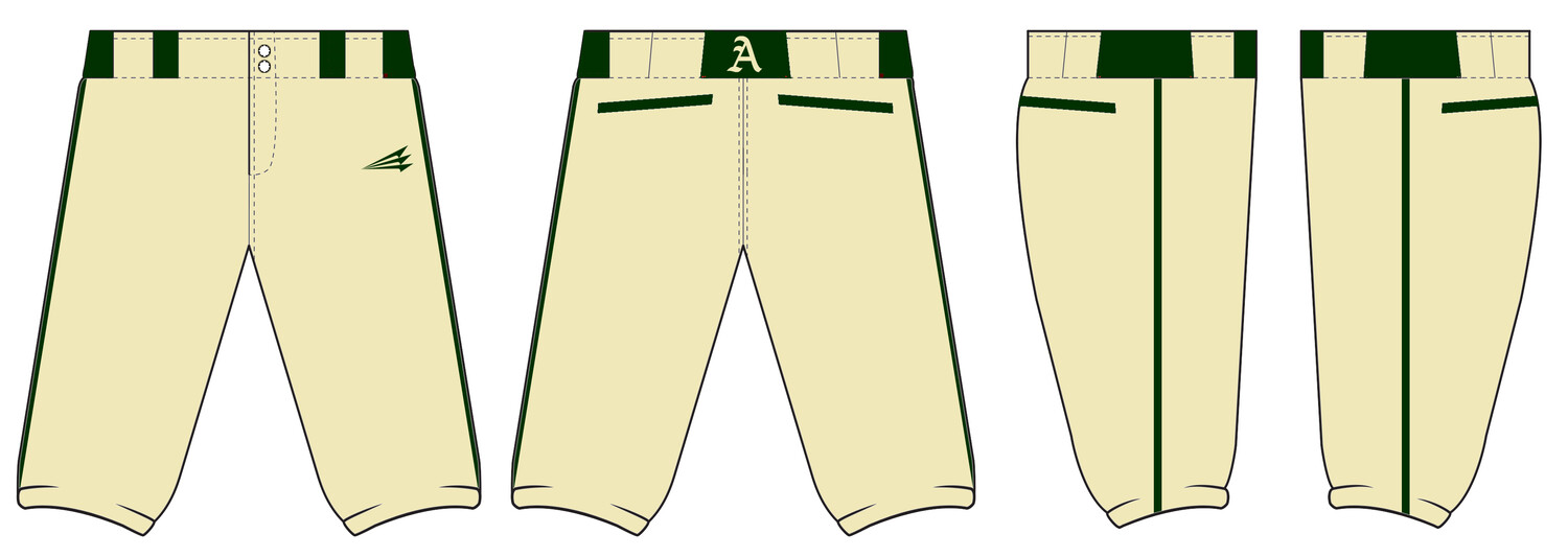 ABAC Stacheman Elite Custom Knicker Baseball Pants #BP1C