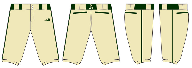 ABAC Stacheman Elite Custom Knicker Baseball Pants #BP1C