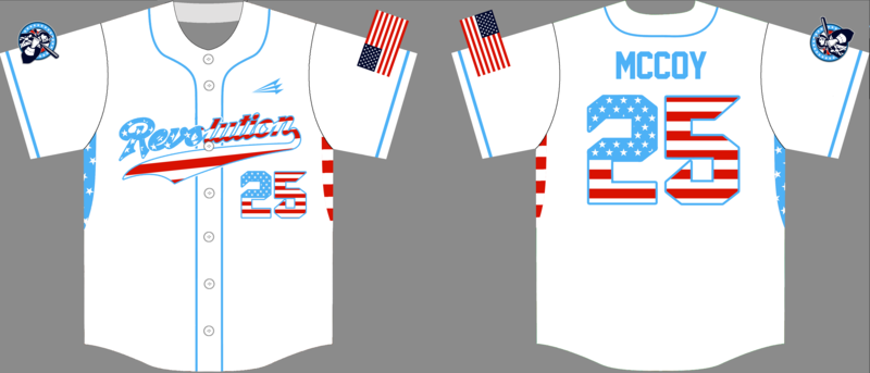 London Revolution Custom Nanodri Baseball Jersey #J5B