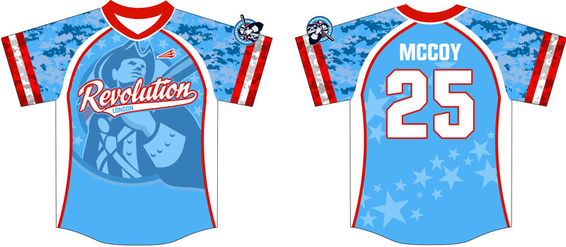 London Revolution Custom Nanodri Baseball Jersey #J4D