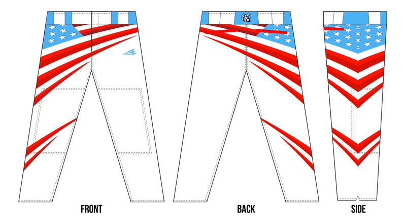 London Revolution Stacheman Elite Custom Long Baseball Pants #BP4