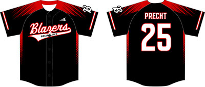 Wheaton Briarcliffe Blazers  Custom NanoDri Baseball Jersey #J1D
