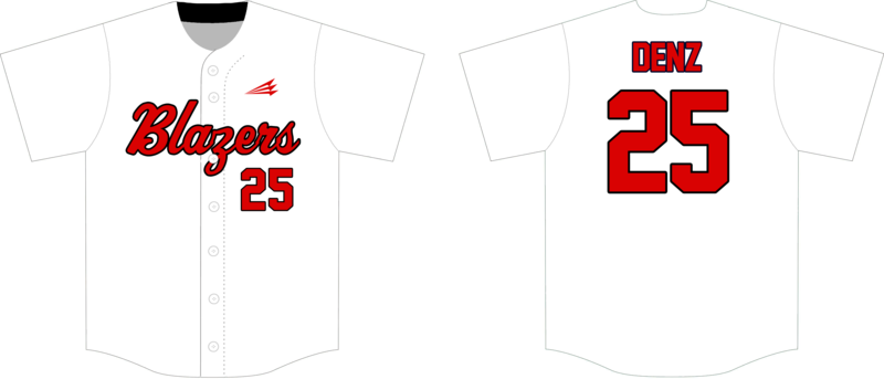 Wheaton Briarcliffe Blazers  Custom NanoDri Baseball Jersey #J6A