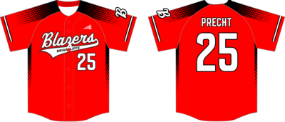 Wheaton Briarcliffe Blazers  Custom NanoDri Baseball Jersey #J1C