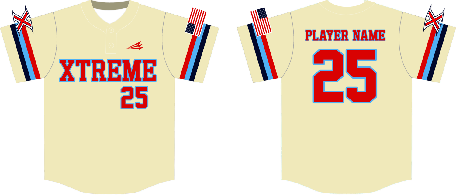 Xtreme Custom NanoDri Baseball Jersey #J2B