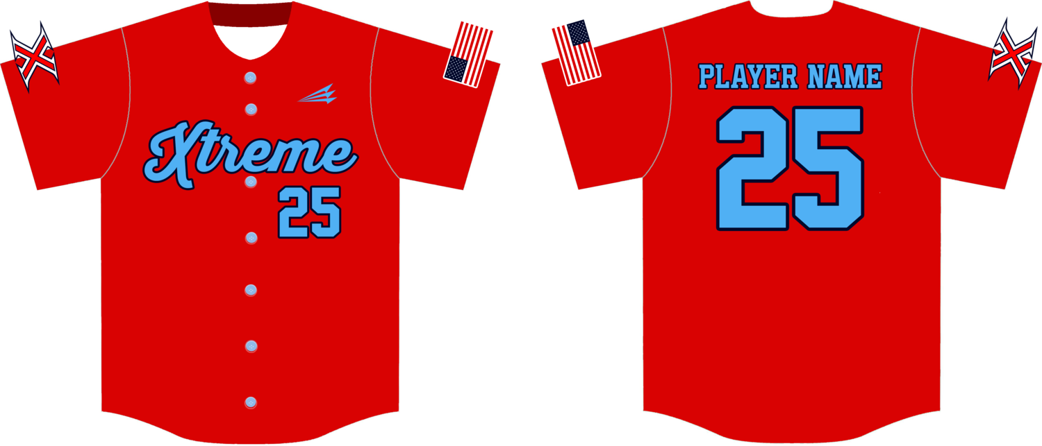 Xtreme Custom HexaFlex Baseball Jersey #J3C