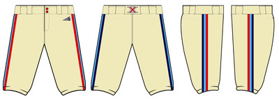 Xtreme Custom Custom Knicker Baseball Pants #BP2B
