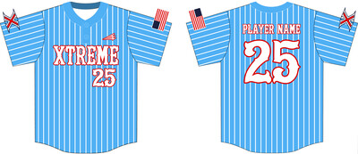 Xtreme Custom NanoDri Baseball Jersey #J1B