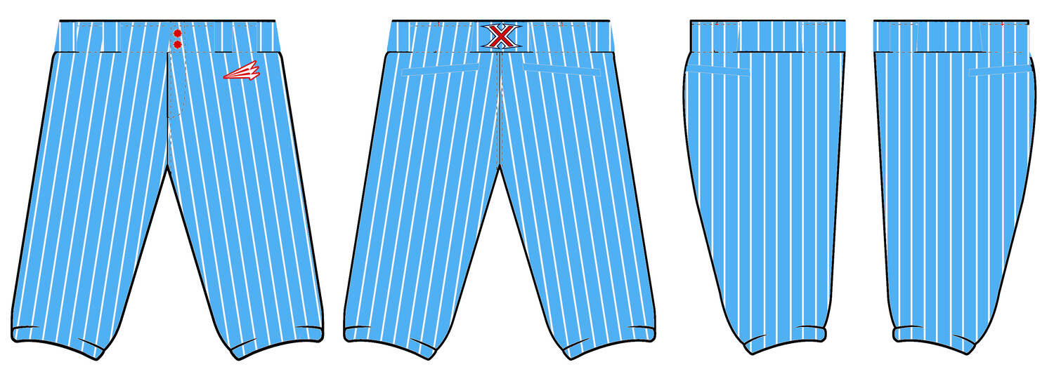 Xtreme Custom Custom Knicker Baseball Pants #BP1D