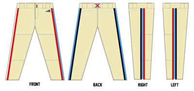 Xtreme Custom Custom Long Baseball Pants #BP2A