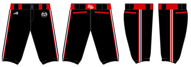 South Sevier Custom Knicker Baseball Pants #BP3B