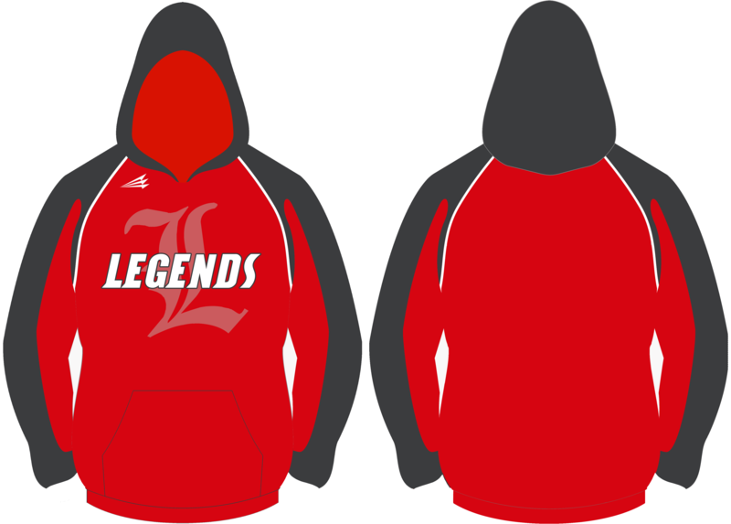 East Bay Legends Custom Baseball Vulcan Hoodie #VH1