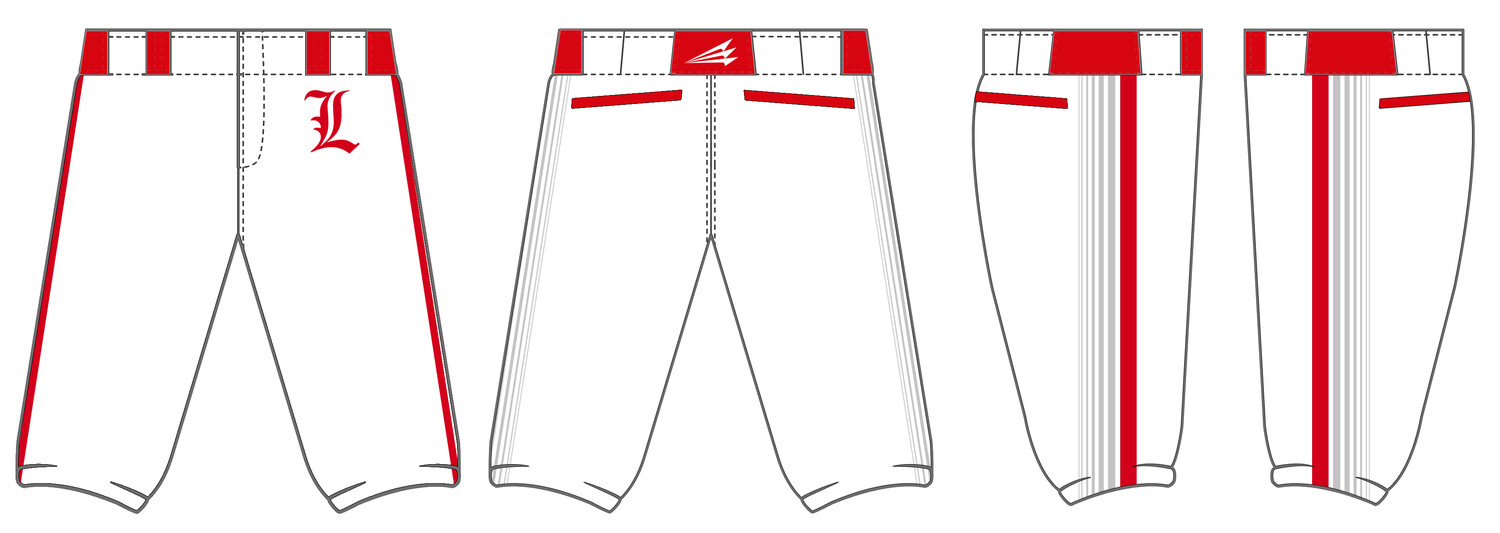 East Bay Legends Custom Stacheman Elite Knicker Baseball Pants Design #BP5