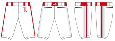 East Bay Legends Custom Stacheman Elite Knicker Baseball Pants Design #BP5