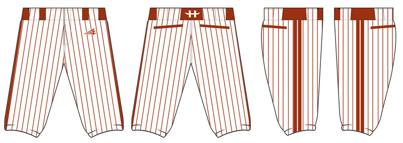 Austin Horns Custom Stacheman Elite Knicker Baseball Pants#BP6