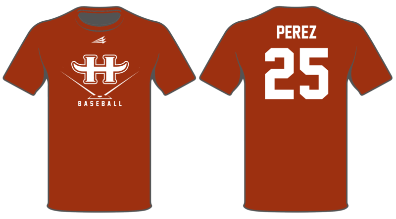 Austin Horns Custom Baseball HyperTee #HT2
