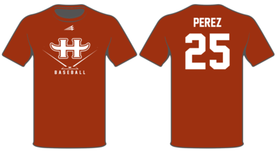Austin Horns Custom Baseball HyperTee #HT2