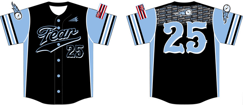 Fear 808 Custom HexaFlex Baseball Jersey #J5E