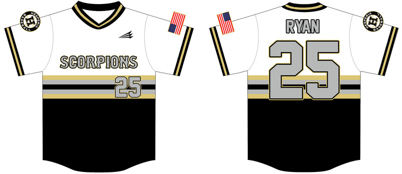 Hesperia Scorpions Custom NanoDri Baseball Jersey #J1C