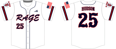 Western Tidewater Rage Custom NanoDri Baseball Jersey #J5