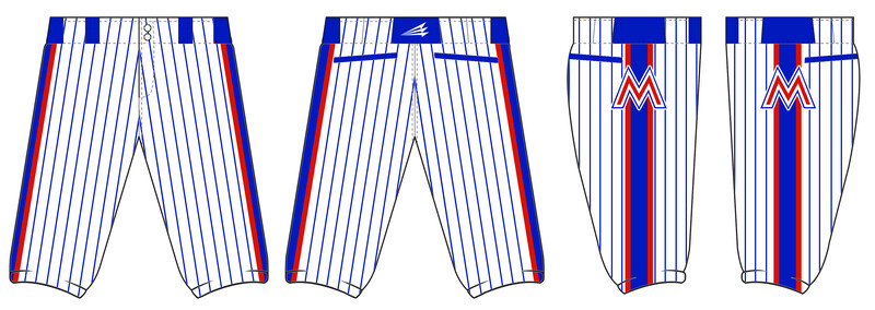 West Texas Mayhem Stacheman Elite Custom Knicker Baseball Pants #BP7C