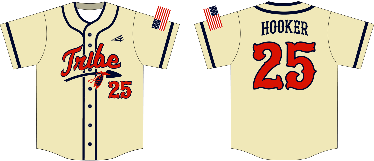 Tombigbee Tribe Custom Hexaflex Baseball Jersey #J11D