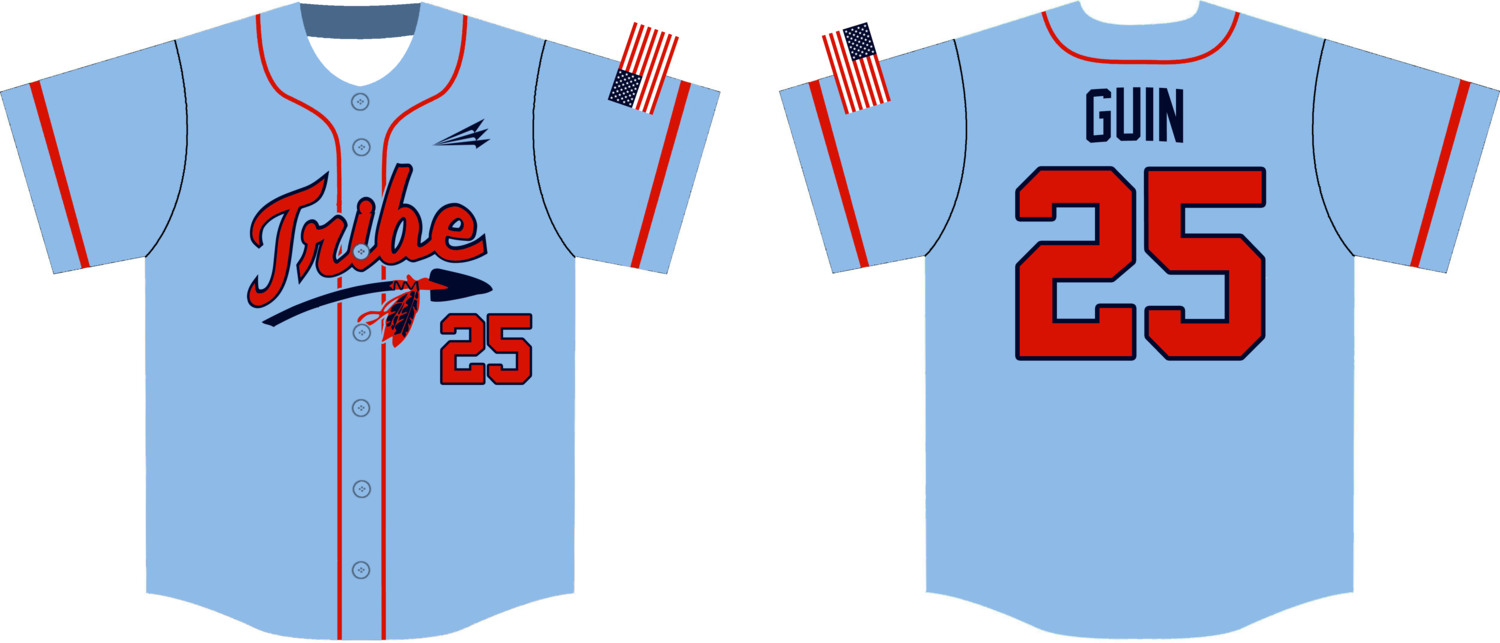 Tombigbee Tribe Custom Hexaflex Baseball Jersey #J12B