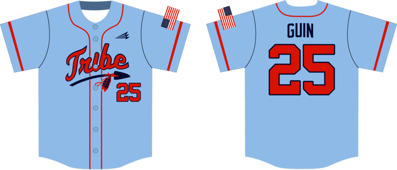Tombigbee Tribe Custom Hexaflex Baseball Jersey #J12B