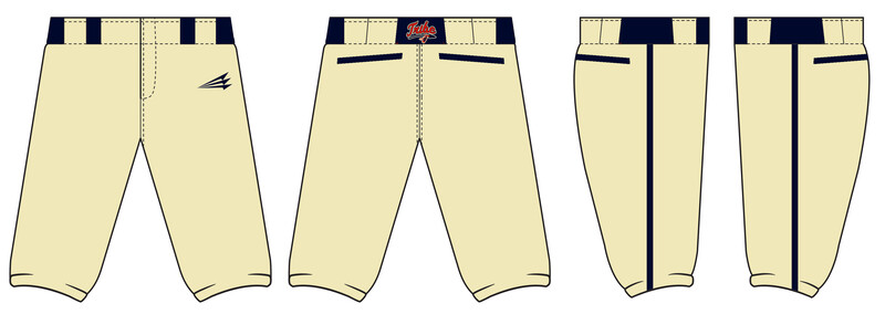 Tombigbee Tribe Stacheman Elite Custom Knicker Baseball Pants #BP13A