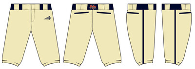 Tombigbee Tribe Stacheman Elite Custom Knicker Baseball Pants #BP13A
