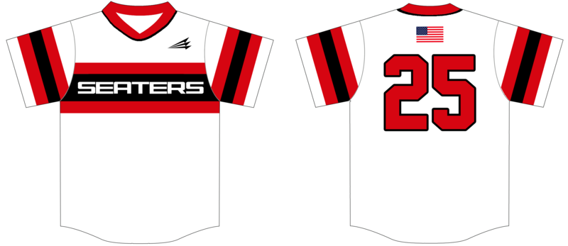Belvidere High School Custom Baseball Jersey Design #J6