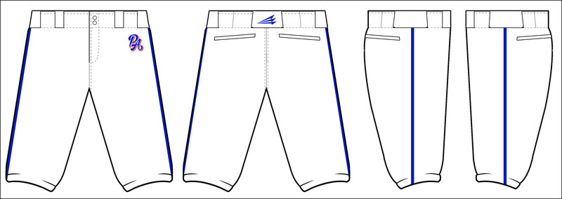 PA Playmakers Stacheman Elite Custom Knicker Baseball Pants #BP3C