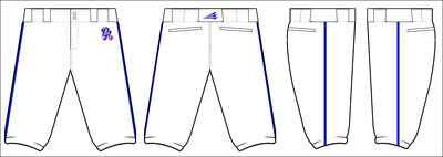 PA Playmakers Stacheman Elite Custom Knicker Baseball Pants #BP3C