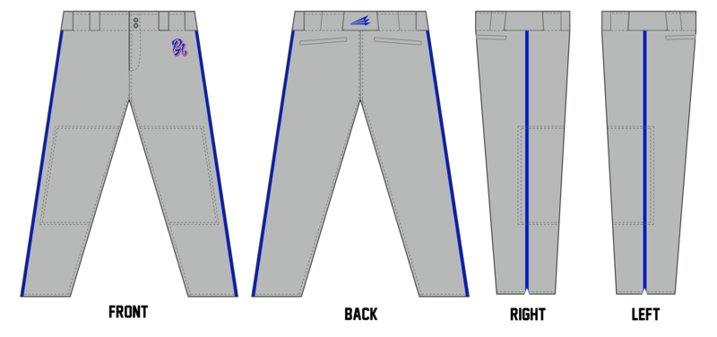 PA Playmakers Stacheman Elite Custom Long Baseball Pants #BP4B