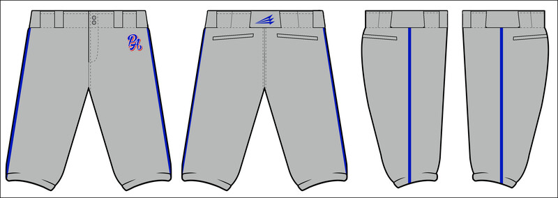 PA Playmakers Stacheman Elite Custom Knicker Baseball Pants #BP4D