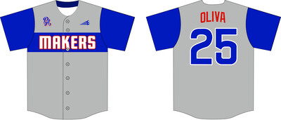 PA Playmakers Custom Hexaflex Baseball Jersey #J12E