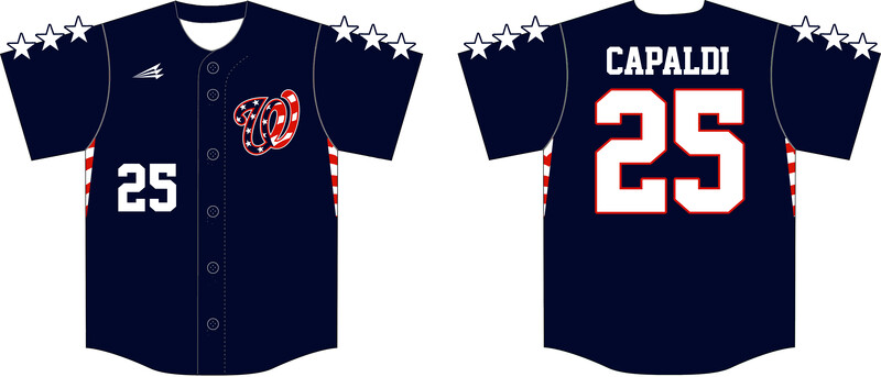 Westport Nationals Custom Hexaflex Baseball Jersey #J1B