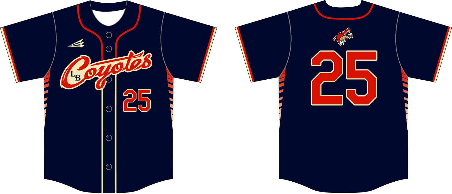 Long Beach Coyotes Custom Pro Premier Baseball Jersey #J6F