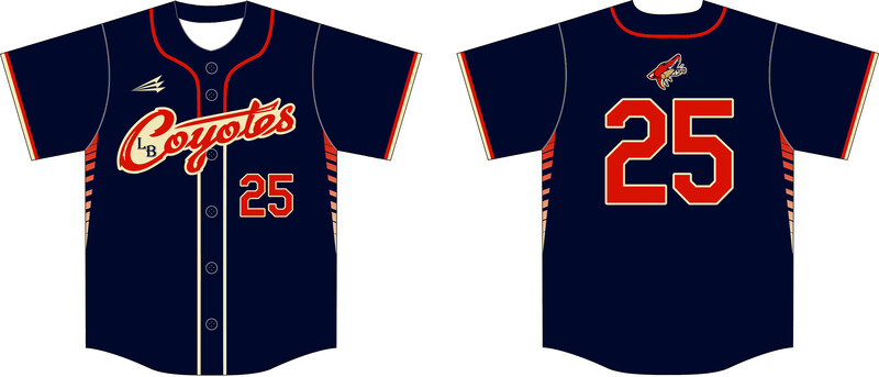 Long Beach Coyotes Custom Pro Premier Baseball Jersey #J6F
