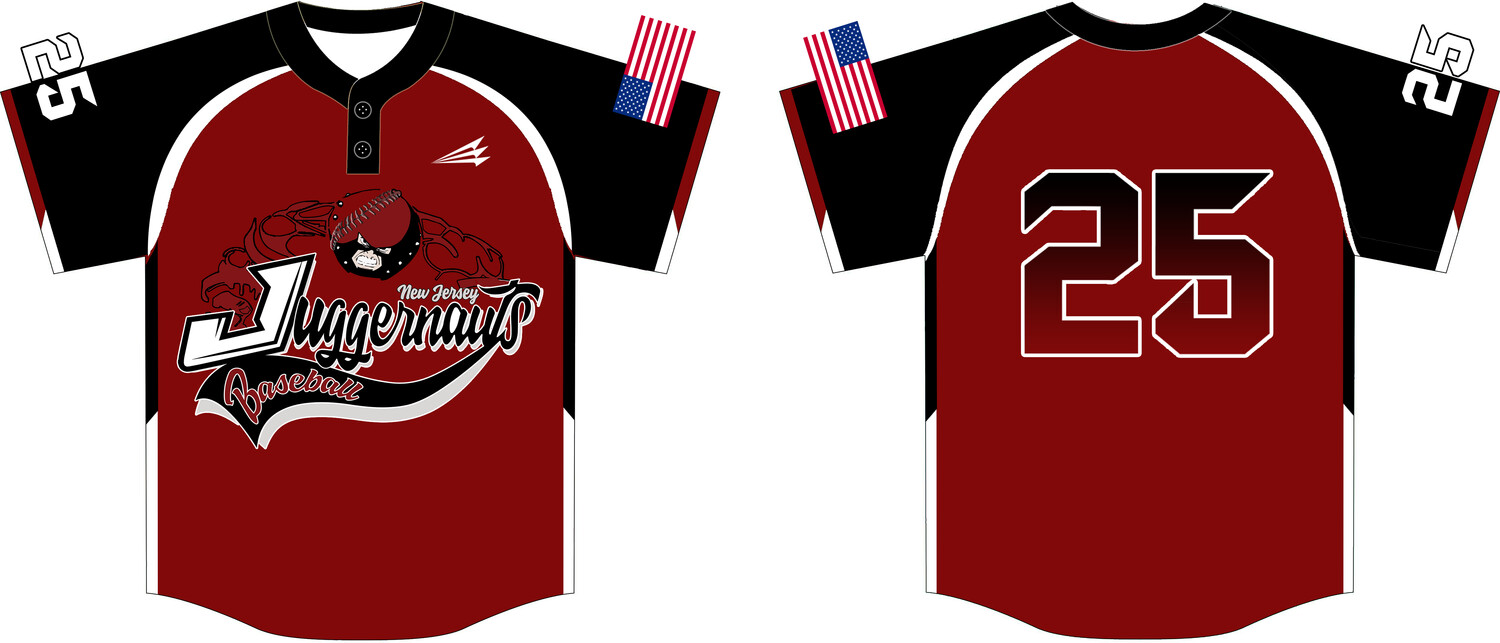 NJ Juggernauts Custom NanoDri Baseball Jersey #J1D