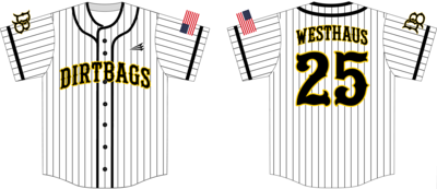 Quincy Dirtbags Custom Hexaflex Baseball Jersey #J12B